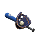 équipement de baseball [Bleue / bleu marine] (Bleu/Bleu)