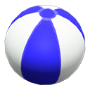 ballon de plage [Bleu] (Bleu/Blanc)