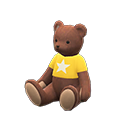 bébé ours [Chocolat] (Brun/Jaune)