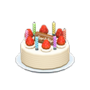 Animal Crossing New Horizons Birthday Cake Image