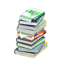Animal Crossing New Horizons Reference Stack of Books