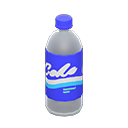 bottled beverage [Clear] (White/Aqua)
