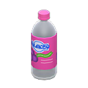 bottled beverage [Clear] (White/Purple)