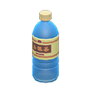 bottled beverage [Blue] (Aqua/Beige)