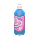 bottled beverage [Blue] (Aqua/Pink)