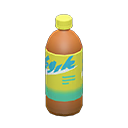 bottled beverage [Brown] (Beige/Yellow)
