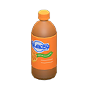bottled beverage [Brown] (Beige/Orange)