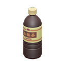 bottled beverage [Black] (Brown/Beige)