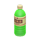 bottled beverage [Green] (Green/Beige)