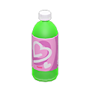 bottled beverage [Green] (Green/Pink)