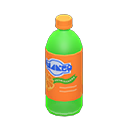 bottled beverage [Green] (Green/Orange)