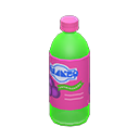bottled beverage [Green] (Green/Purple)
