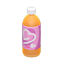 bottled beverage [Orange] (Orange/Pink)