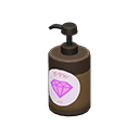 dispenser di sapone [Marrone] (Marrone/Rosa)