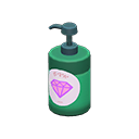 dispenser di sapone [Verde] (Verde/Rosa)
