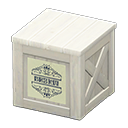 wooden box: (White) White / White