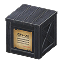 wooden box: (Black) Black / Beige