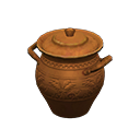 metalen pot [Koper] (Bruin/Bruin)