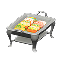 chafing dish [Terrine] (Gray/Colorful)