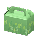 коробка для десерта (Зеленый/Зеленый)