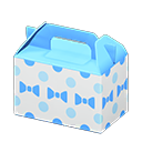 甜点盒 (水蓝色/白色)