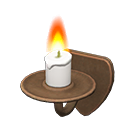 壁挂式蜡烛 [铜色] (棕色/白色)