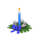 vela festiva [Azul] (Azul/Blanco)