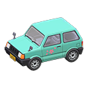 auto utilitario [Verde] (Verde/Rosa)