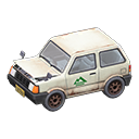 coche utilitario [Oxidado] (Beis/Verde)