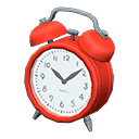 Old-fashioned alarm clock Image Tag