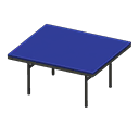 mesa grande cosmopolita [Negro] (Negro/Azul)