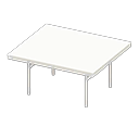 tavolo spavaldo [Bianco] (Bianco/Bianco)