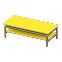 酷感矮桌 [銀色] (灰色/黃色)