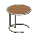 cool side table: (Silver) Gray / Brown