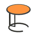 cool side table: (Black) Black / Orange