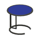 cool side table: (Black) Black / Blue