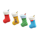 Animal Crossing New Horizons Set of Stockings Image