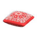 cushion: () Red / Red