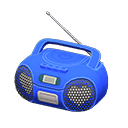 Animal Crossing New Horizons Blue Cute Music Player
