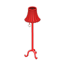 cute floor lamp: (Red) Red / White