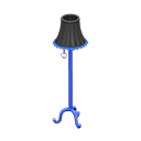 cute floor lamp: (Blue) Blue / Black