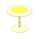 Animal Crossing New Horizons Yellow Cute Tea Table
