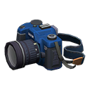 cámara réflex [Azul oscuro] (Azul/Negro)