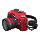 appareil photo reflex [Rouge] (Rouge/Noir)