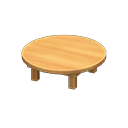 tea table [Light wood] (Yellow/Yellow)
