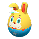 Animal Crossing New Horizons Wobbling Zipper Toy Image