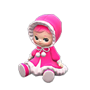 кукла [Розовый] (Розовый/Бежевый)