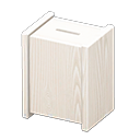 donation box [White] (White/White)