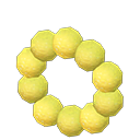 光蘚花圈 [黃色] (黃色/黃色)