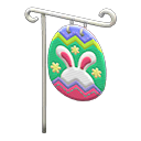 Animal Crossing New Horizons Bunny Day Garden Flag Image